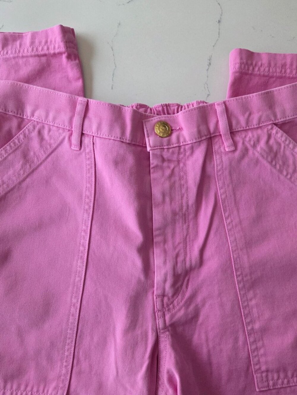 Big Bud Press Work Pants, Bubblegum Pink, Size M - Picture 6 of 6